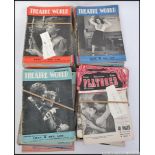 A collection of theatre / cinema magazines from the 50's / 60's to include Theatre World,
