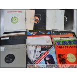 A collection of approx forty 12" vinyl dance / Trance records,