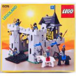 LEGO; An original vintage Lego Legoland 6074 Black Falcon's Fortress castle.