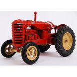 LESNEY MASSEY HARRIS: An original large scale Lesney made diecast model Massey Harris tractor.