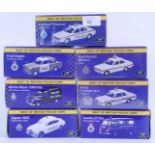 POLICE CARS: A collection of 6x 1:43 scale diecast model ' Best Of British Police Cars '.