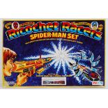 RICOCHET RACERS: An original seldom seen Palitoy Ricochet Racers ' Spiderman Set '.