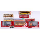 HERPA: A collection of Herpa diecast model 1:87 scale vehicles. Some boxed, some loose.