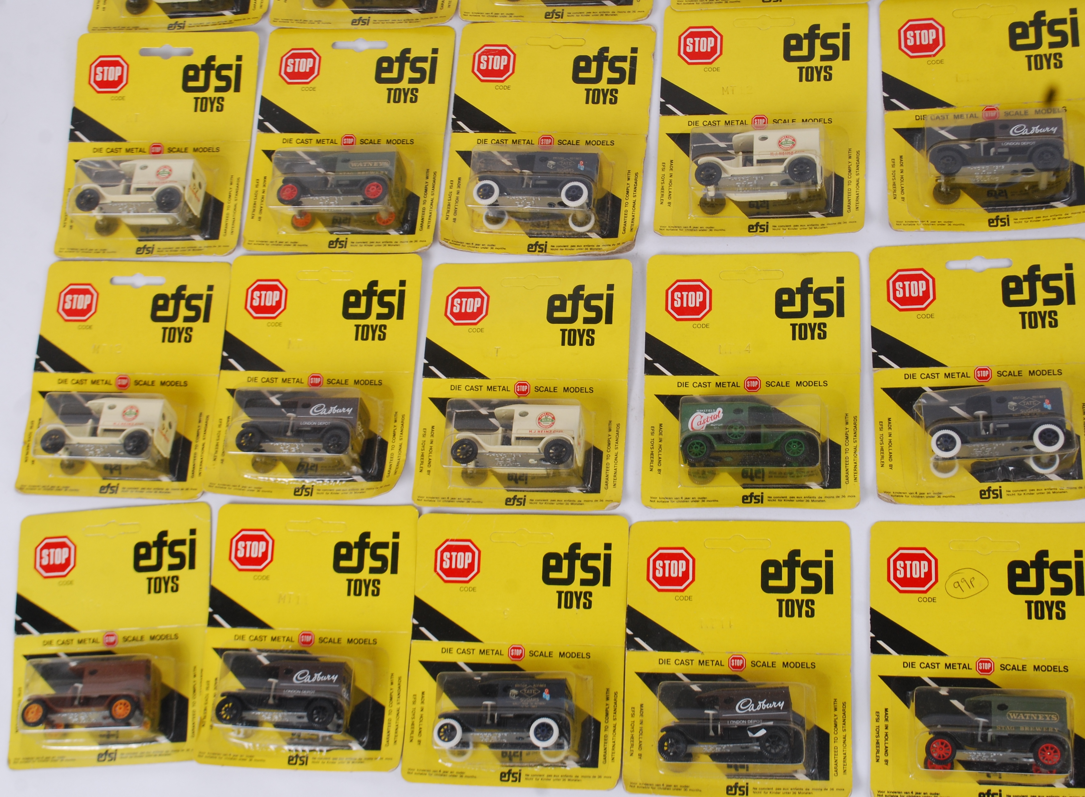 EFSI: A LARGE collection of vintage EFSI Toys diecast model cars. - Image 5 of 5