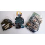 ACTION MAN: A collection of 3x original vintage 1960's / 1970's Palitoy Action Man outfits.