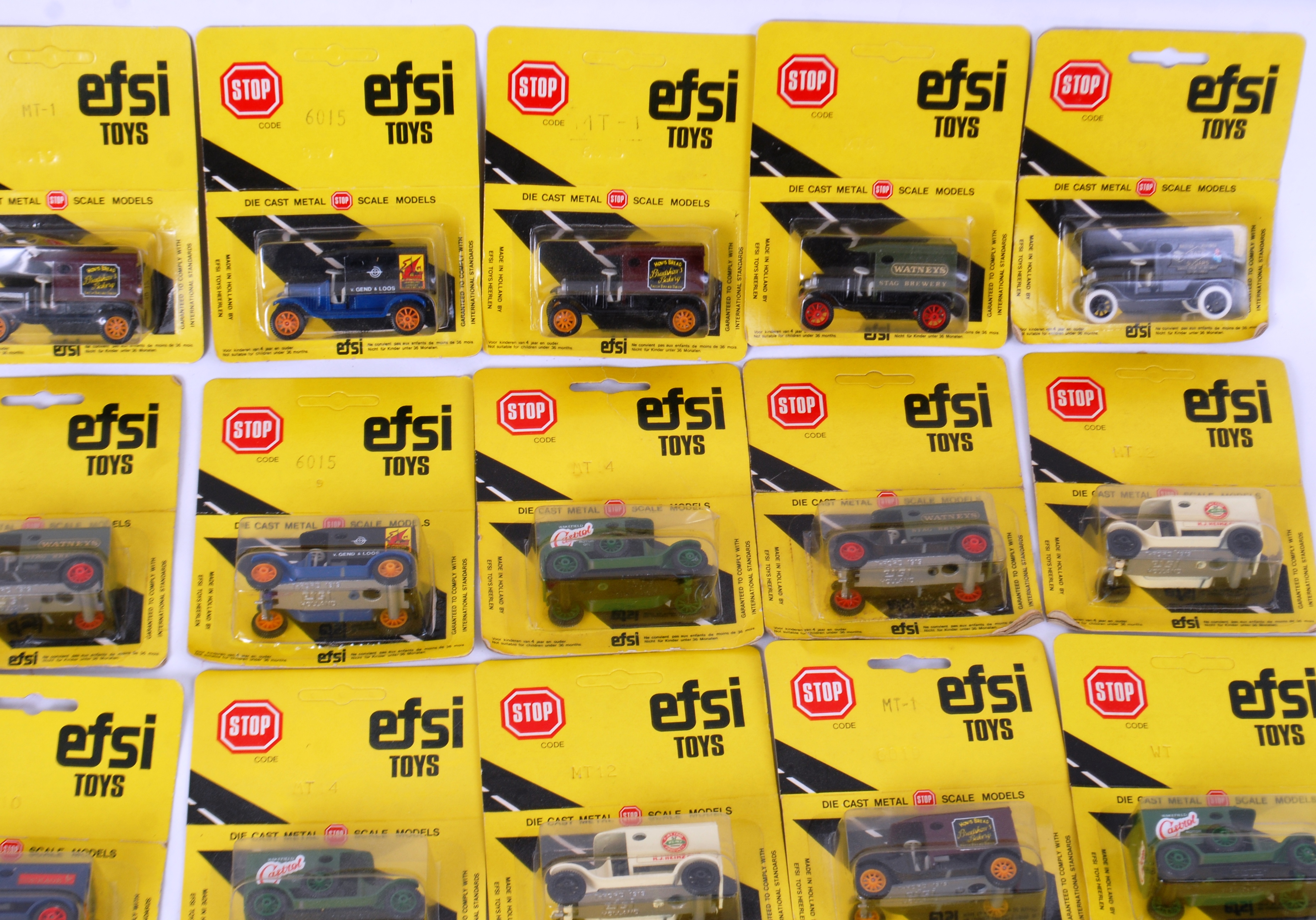 EFSI: A LARGE collection of vintage EFSI Toys diecast model cars. - Image 3 of 5