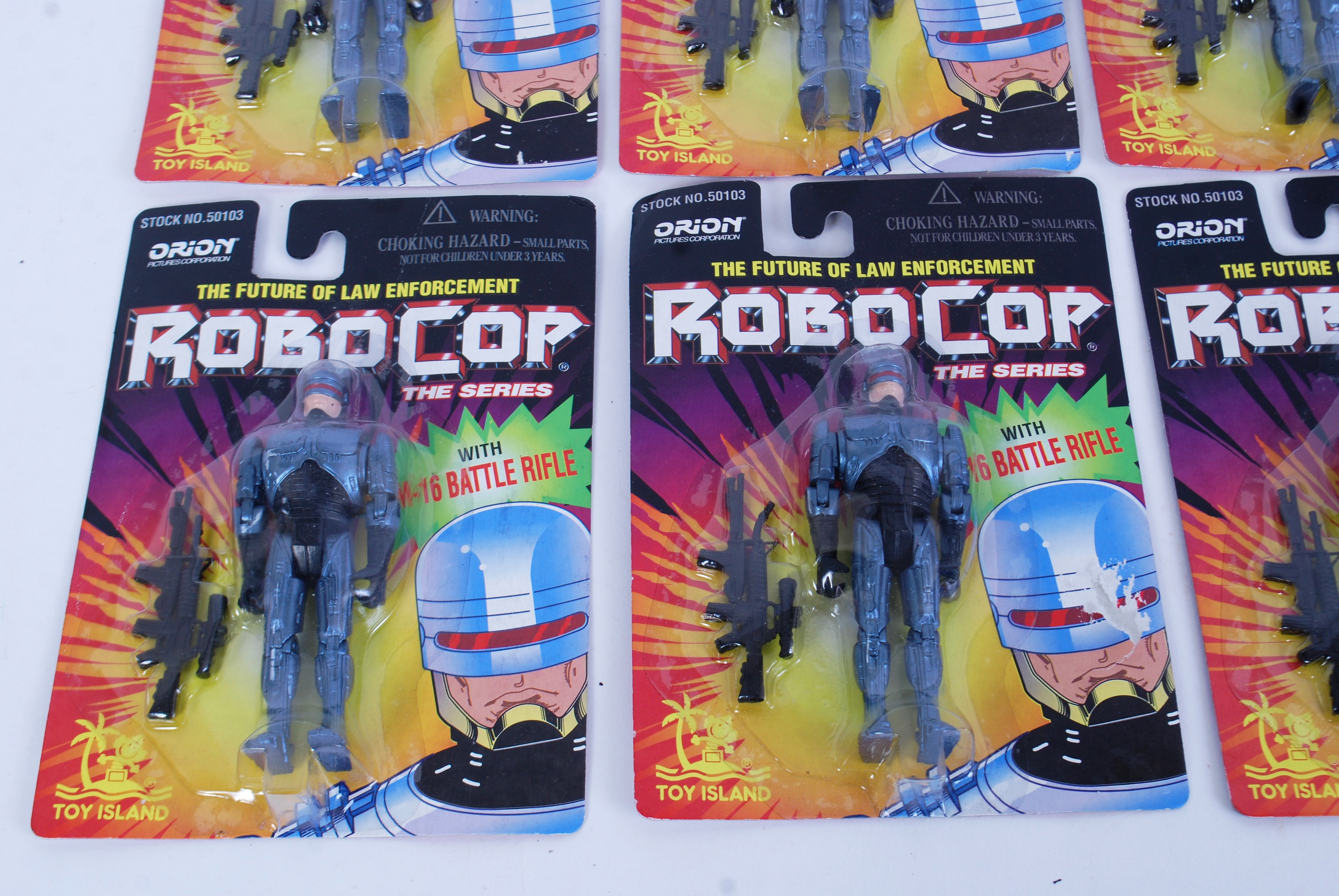 ROBOCOP: A collection of 10x Toy Island Orion licensed Robocop carded action figures. - Image 4 of 4