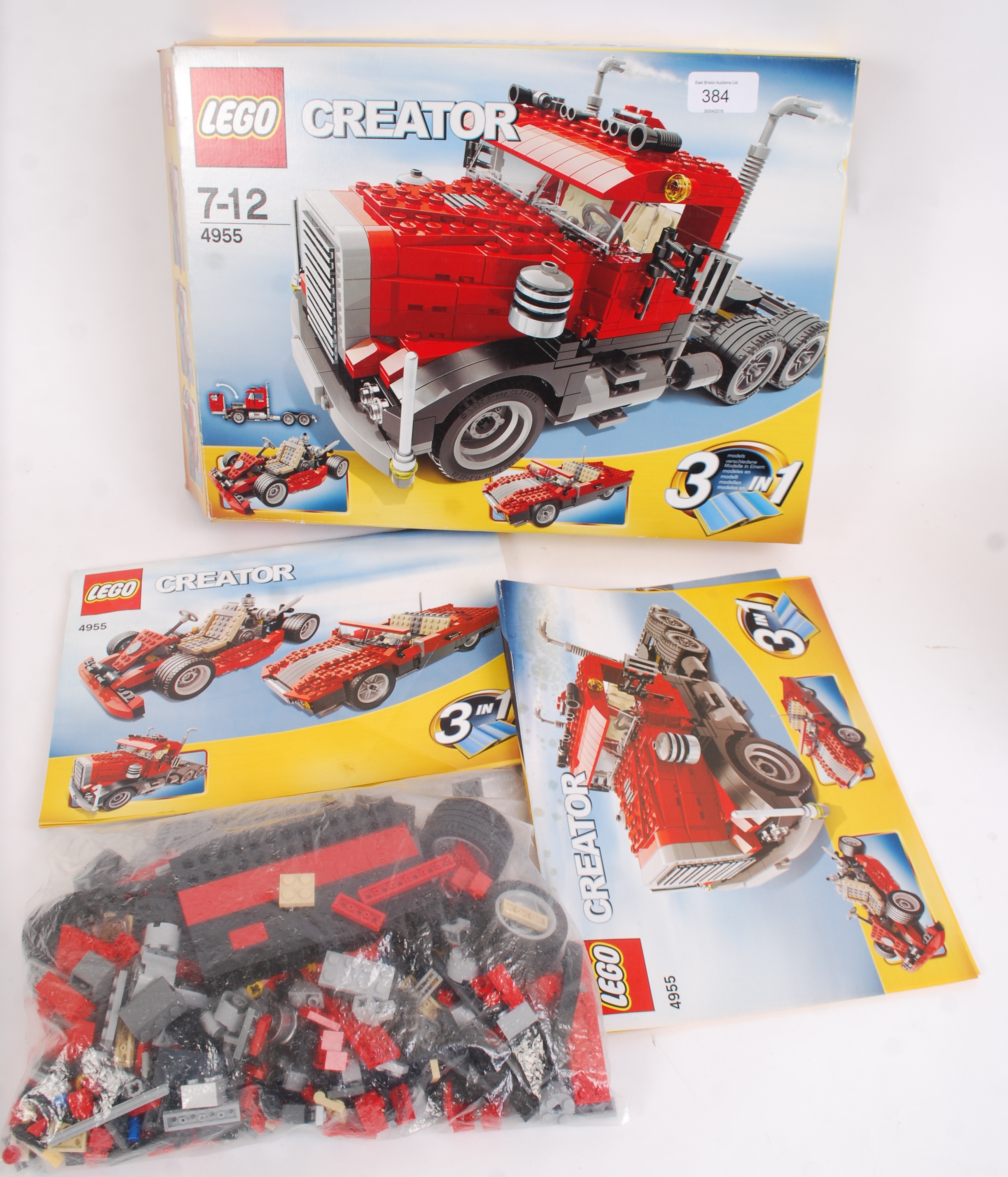 LEGO: A Lego Creator set 4955. With instructions, within the original box. - Image 2 of 3