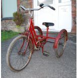 SEAGULL TRICYCLE; A charming vintage 1950's childs tricycle by Seagull.