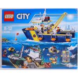 LEGO: A Lego City set 60095 Deep Sea Exploration Vessel.