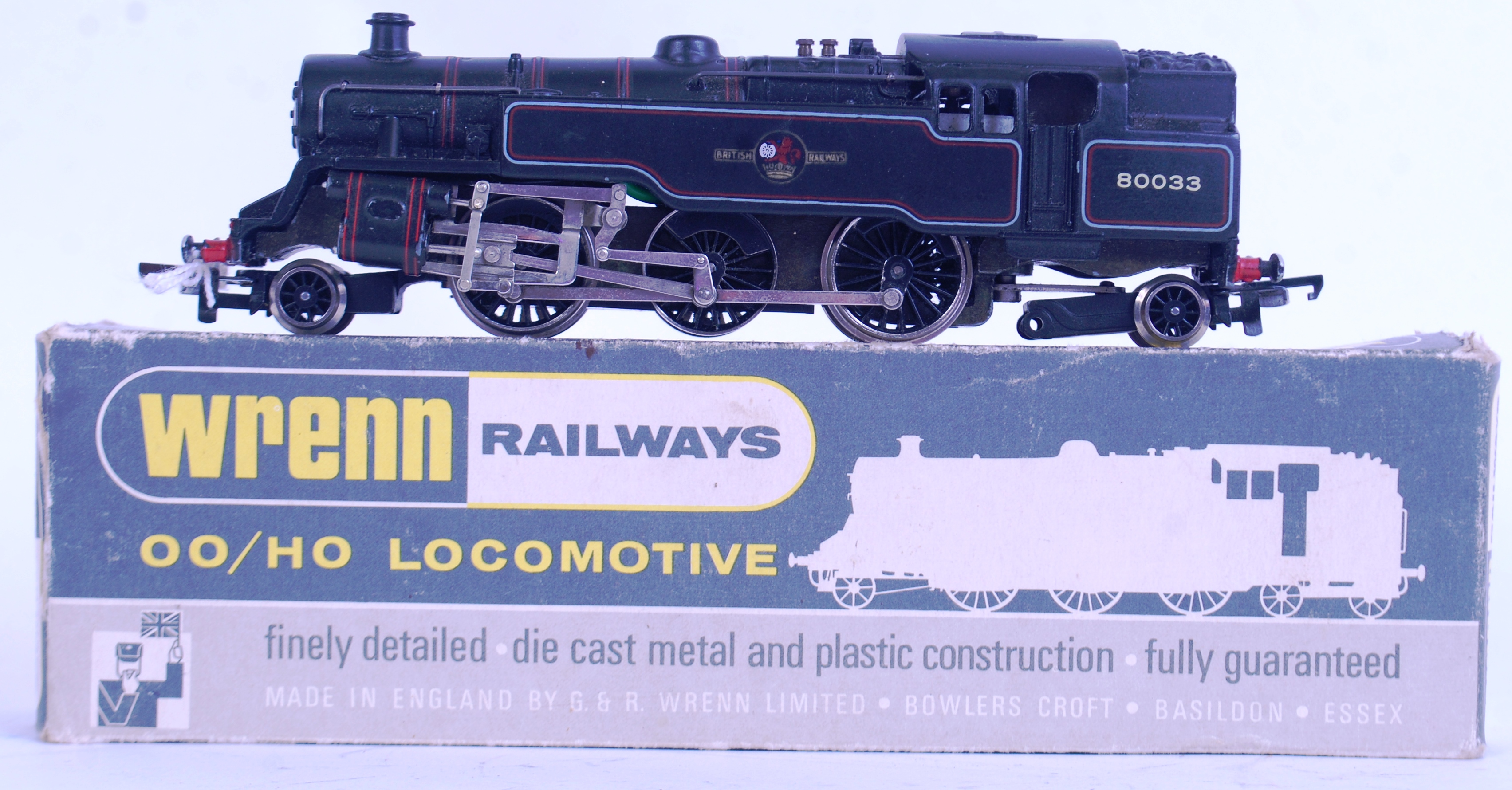 WRENN: An original Wrenn Railways 00 gauge W2218 2-6-4 Tank British Rail Locomotive.