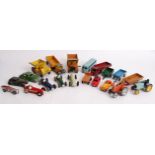 DINKY: A collection of 20x assorted vintage loose Dinky diecast model cars,