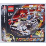 LEGO: A Lego Racers 8147 Bullet Run set, with instructions, within the original box. Part made.