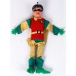 BATMAN & ROBIN MARIONETTE: An original rare 1960's Batman & Robin ' Robin ' Action Puppet /