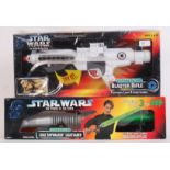 STAR WARS: Two Kenner Star Wars ' Electronic ' weapons - Blaster Rifle and Luke Skywalker