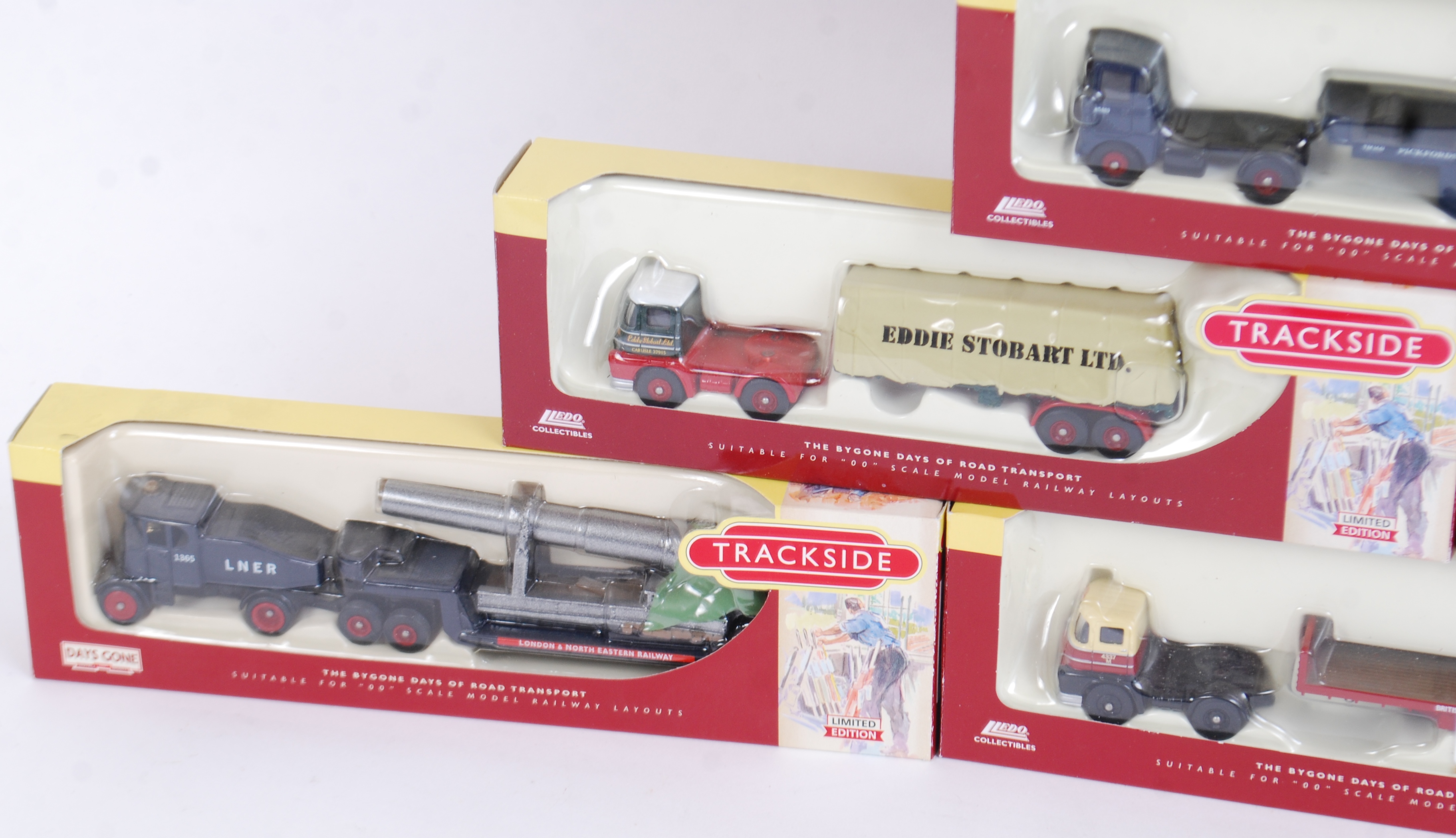 LLEDO: A collection of 7x Lledo Trackside limited edition gift sets - all Hauliers ( Eddie Stobart, - Image 3 of 5