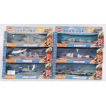 SEA KINGS: A collection of 6x Matchbox Sea Kings Superfast diecast model ships.