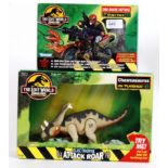 JURASSIC PARK: Two vintage Kenner made Jurassic Park playsets - Chasmasaurus ' Plateface ' boxed