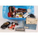 DIECAST: A collection of assorted loose and boxed diecast model cars and vehicles to include Corgi,