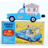 CORGI: An original vintage Corgi Musical Wall's Ice Cream Van On Ford Thames No. 474.