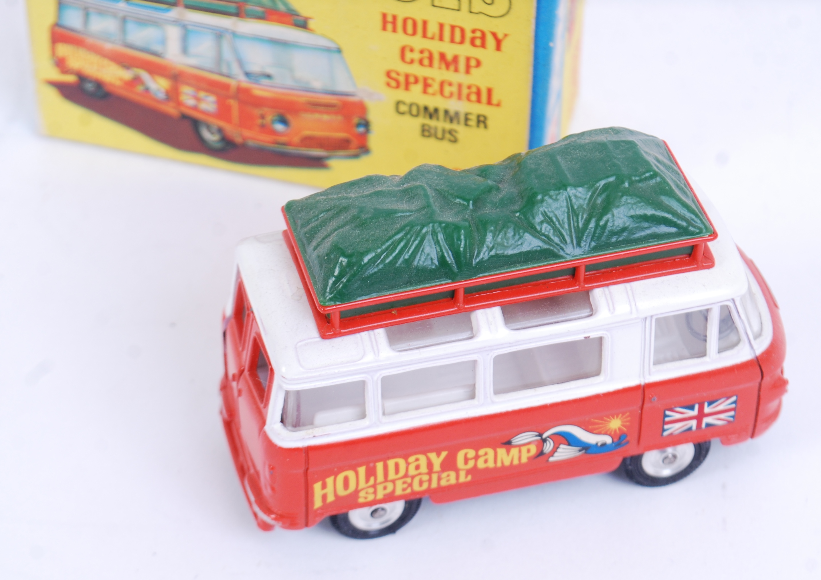 Corgi-Toys - Commer Bus Holiday camp special - 508