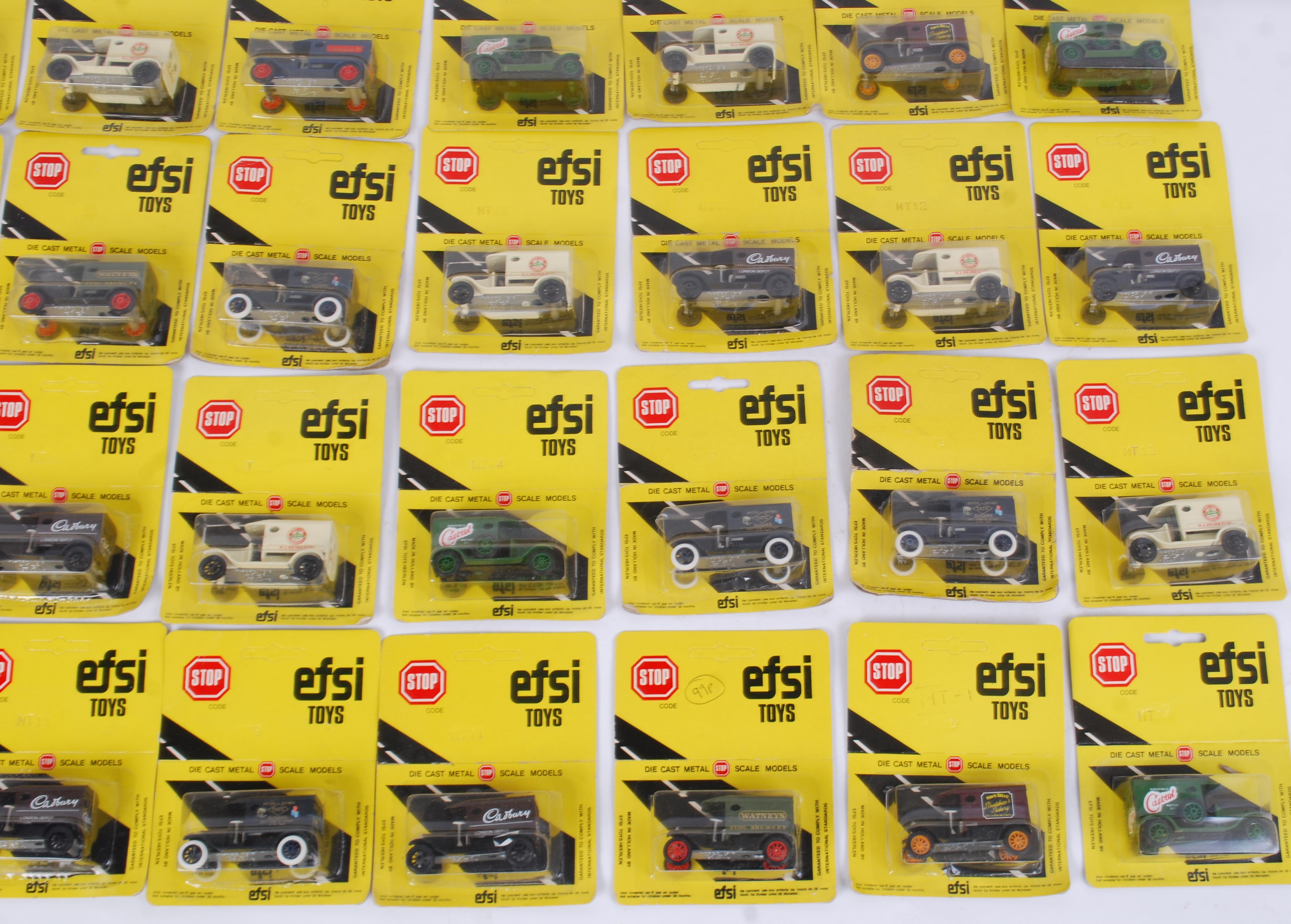 EFSI: A LARGE collection of vintage EFSI Toys diecast model cars. - Image 4 of 5