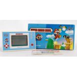 NINTENDO GAME & WATCH; An original vintage Nintendo Game & Watch Super Mario Brothers pocket game.