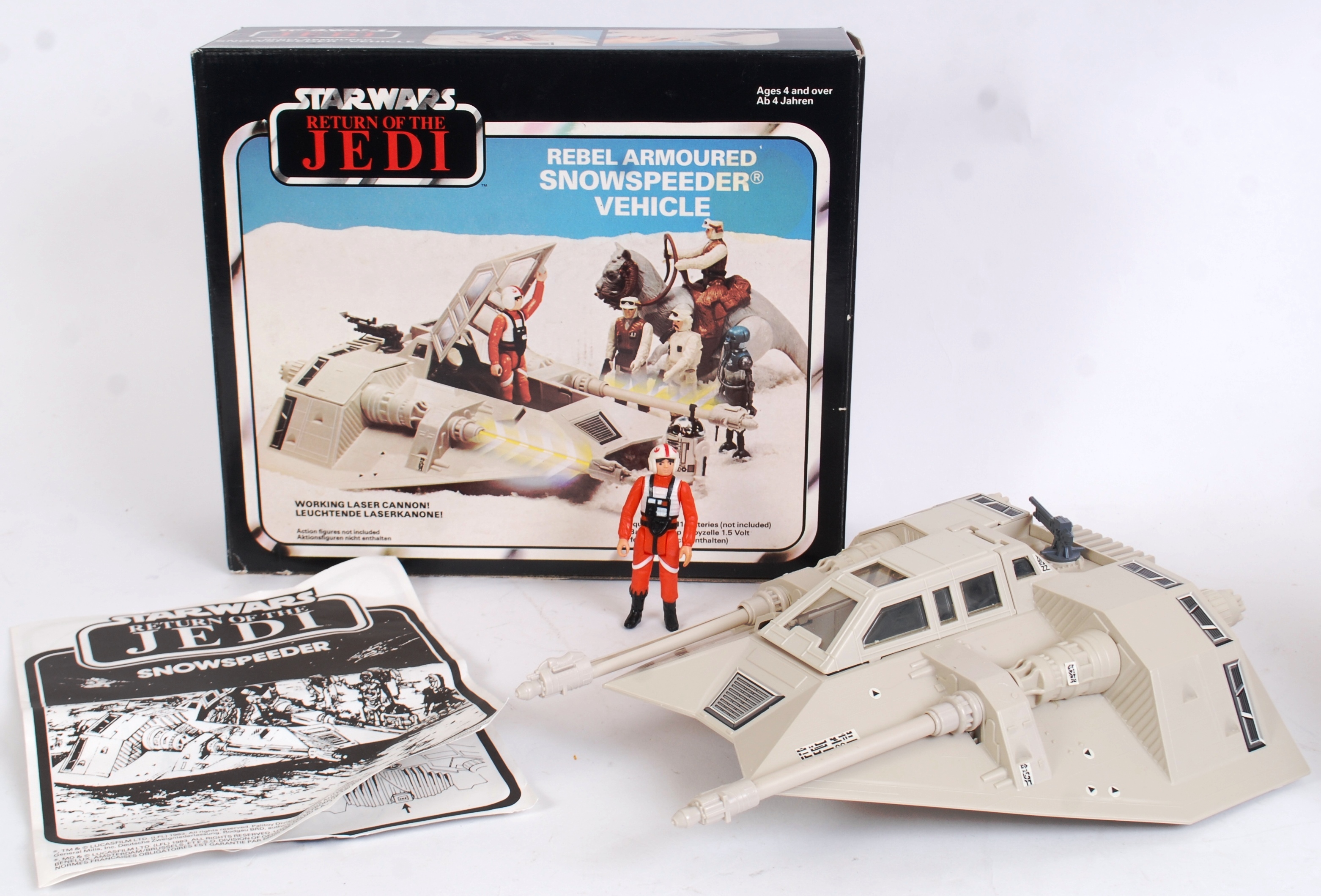 STAR WARS SNOWSPEEDER: An original Palitoy 1983 Star Wars Return Of The Jedi Snowspeeder action - Image 3 of 9