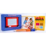 ETCH A SKETCH: A collection of vintage Etch A Sketch (and related) items - Two original vintage