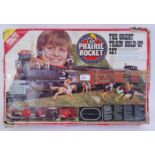 TIMPO PRAIRIE ROCKET: An original vintage Timpo Prairie Express ' Great Train Hold Up Set '.