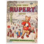 RUPERT THE BEAR: An original vintage 1951 The New Rupert Book annual.