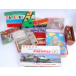 TOYS AND GAMES: A large quantity of assorted vintage toys and games to include;