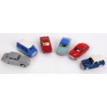 CORGI: A collection of 6x assorted vintage loose Corgi diecast model cars, to include Rover 90,