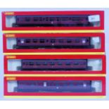 HORNBY: A collection of 'as new' Hornby 00 gauge railway trainset carriages - all LMS,
