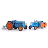 TRACTOR; Two vintage original diecast model tractors,