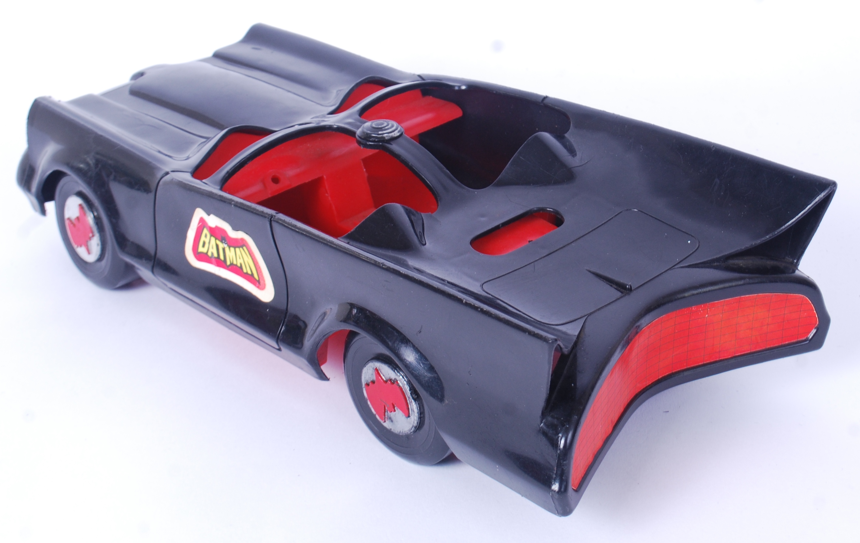 MEGO BATMOBILE: An original vintage Mego made Batmobile action figure vehicle. - Image 2 of 4