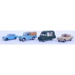 SPOT ON: A collection of 4x Spot On diecast model cars - Consul Classic,