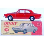 DINKY: An original vintage Dinky diecast model No. 130 Ford Consul Corsair.