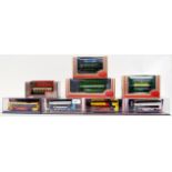 BUSES: A collection of 8x diecast model buses - five being Corgi Original Omnibus 97860, 43103,