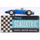 SCALEXTRIC: An original vintage Scalextric Ferrari racing car MM / C62. Within the original box.