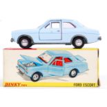 DINKY: An original vintage Dinky Toys diecast model 168 Ford Escort. Mint, in a near mint box.