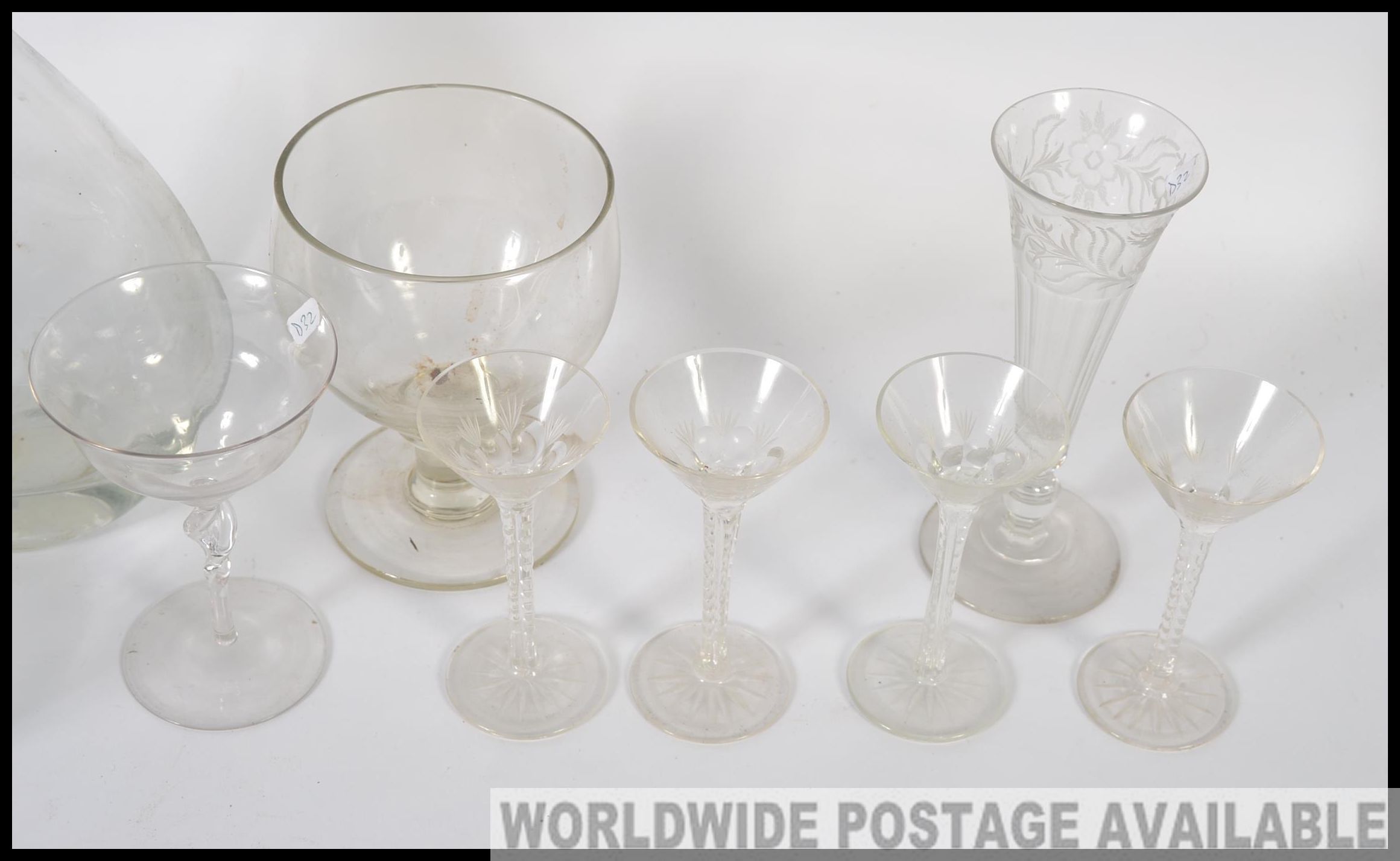 A collection of glasswares to include an - Image 2 of 3