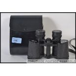 Pair of vintage medium sized binoculars