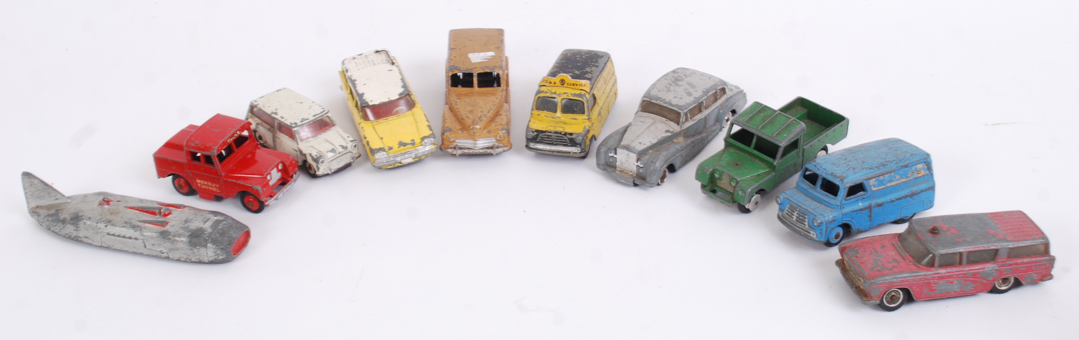 DIECAST: A collection of 10x vintage loo