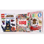 LEGO: A collection of 3x Lego DK guidebo