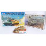 MODEL KITS: A collection of 3x vintage m