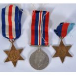 MEDAL GROUP: A good local interest WWII Second World War medal group belonging to a GHD Morris of