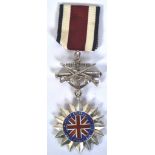 CORPS OF COMMISSIONAIRES; An original Long Service Good Conduct medal, hallmarked silver,