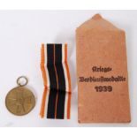 WAR MERIT MEDAL: German issue kriegs berdienfi medaille ( War Merit Medal ).