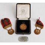 MEDALS: An interesting collection of items belonging to a A.